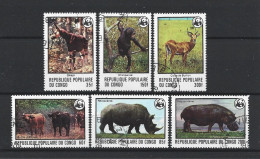 Congo Rep. 1978 WWF Animals  Y.T. 499/504 (0) - Oblitérés