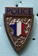 Pin's Police République Française. - Policia