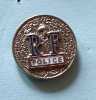 Pin's RF Police République Française - Polizia