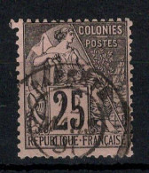 PAPEETE Sur Colonies Générales YV 54 , Cote 65 Euros - Alphee Dubois