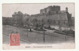 29 . Brest . Vue D'ensemble Du Château . 1907 - Brest