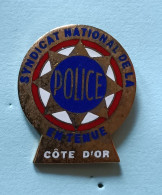 Pin's Syndicat National De La Police En Tenue Côte D'Or - Police