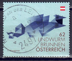 Österreich 2013 - Lindwurmbrunnen, MiNr. 3090 X A, Gestempelt / Used - Gebruikt