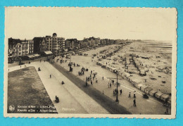 * Knokke - Knocke (Kust - Littoral) * (Nels, Série 17, Nr 21) Albert Plage, Albert Strand, Panorama, Beach, Digue, Old - Knokke