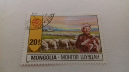 LR / TIMBRE MONGOLIE BERGER MOUTON - Mongolië