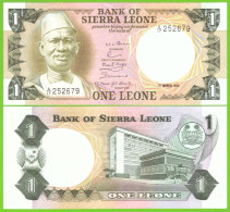 SIERRA LEONE 1 LEONE 1980  P-5c UNC - Sierra Leona