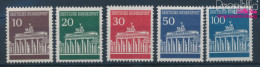 BRD 506R-510R Mit Zählnummer (kompl.Ausg.) Postfrisch 1966 Brandenburger Tor (10342979 - Nuovi