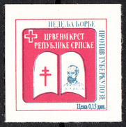 Bosnia Serbia 1997 Red Cross Robert Koch Rotes Kreuz Croix Rouge, Self Adhesive Stamp MNH - Bosnië En Herzegovina