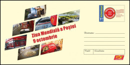 ROMANIA, 2018, World Post Day, POSTAL STATIONERY, 029/2018 - Entiers Postaux