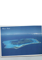 BORA BORA. -  Vue Aérienne De La Cote Nord Est De Bora Bora Avec Ile De Maupiti Et Upai - Polynésie Française
