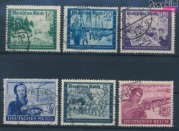 Deutsches Reich 888-893 (kompl.Ausg.) Gestempelt 1944 Kameradschaftsblock (10342375 - Usati