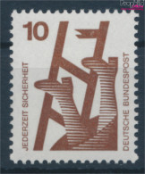 BRD 695A Rb Mit Roter Zählnummer Postfrisch 1971 Unfallverhütung (10342948 - Nuovi