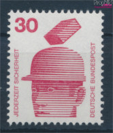 BRD 698A Rb Mit Roter Zählnummer Postfrisch 1971 Unfallverhütung (10342945 - Nuovi