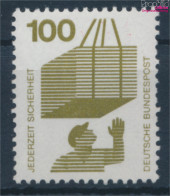 BRD 702A Rb Mit Roter Zählnummer Postfrisch 1971 Unfallverhütung (10342931 - Neufs