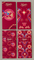 CC Chinese Lunar New Year 1 EX. ! KIEHLS Set Of 4 Red Pockets RED CNY - Modern (from 1961)