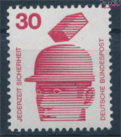 BRD 698A Rc Mit Grüner Zählnummer Postfrisch 1971 Unfallverhütung (10342926 - Neufs