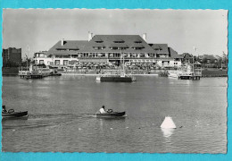 * Knokke - Knocke (Kust - Littoral) * (Fotoprim, Nr 211) Albert Plage, Hotel Restaurant La Réserve, étang, Bateau - Knokke