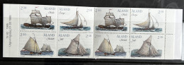 Åland Booklet - Cargo Vessels Of Archipelago1995 - Unmounted Mint - Free Delivery - Ålandinseln