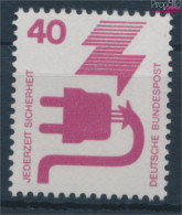 BRD 699A Rc Mit Grüner Zählnummer Postfrisch 1971 Unfallverhütung (10357793 - Ungebraucht