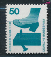 BRD 700A Rc Mit Grüner Zählnummer Postfrisch 1973 Unfallverhütung (10348144 - Neufs