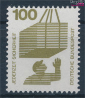 BRD 702A Rd Mit Blauer Zählnummer Postfrisch 1971 Unfallverhütung (10343235 - Neufs