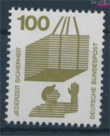 BRD 702A Rd Mit Blauer Zählnummer Postfrisch 1971 Unfallverhütung (10357778 - Ungebraucht