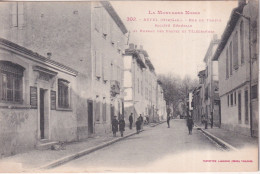 REVEL - La Montagne Noire- Rue Du Temple - Société Générale Et Bureau De Poste   Edition Labouche Frères - Revel