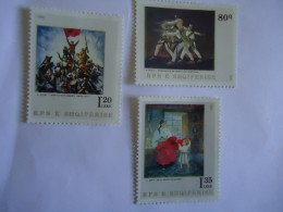 ALBANIA    MNH 3     STAMPS  PAINTING - Other & Unclassified