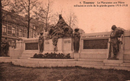 Tournay - Le Monument Aux Héros Militaires Et Civils De La Grande Guerre (1914-1918) - Doornik