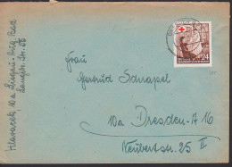Rotes Kreuz Schwesternstation, DDR 385  - Brieven En Documenten