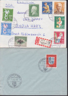 Neunkirchen R-Bf Wohlfahrtsmarken , EUROPA-Marken Und Saarbrücken Ersttag 1.1.57 - Covers & Documents