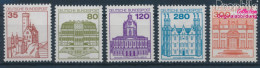 BRD 1139A I R-1143A I R Mit Zählnummer (kompl.Ausg.) Postfrisch 1982 Burgen Und Schlösser (10357673 - Unused Stamps