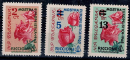 BULGARIA 1963 INTERNATIONAL STAMP EXHIBITION RICCIONE MI No 1391-3 MNH VF!! - Neufs