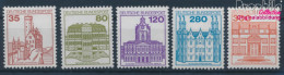 BRD 1139A I R-1143A I R Mit Zählnummer (kompl.Ausg.) Postfrisch 1982 Burgen Und Schlösser (10357677 - Unused Stamps