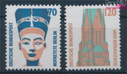 BRD 1374R-1375R Mit Zählnummer (kompl.Ausg.) Postfrisch 1988 Sehenswürdigkeiten (10357645 - Unused Stamps