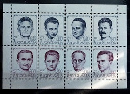 Yugoslavia 1973 National Heroes  MNH - Neufs