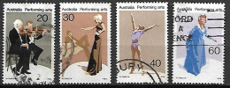 AUSTRALIE   -  1977 .   Musique, Chant, Danse, Théâtre  .série  Complète. - Used Stamps