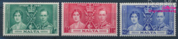 Malta Postfrisch Krönung Georg VI. 1937 Krönung Georg VI.  (10364201 - Malte (...-1964)