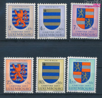 Luxemburg 575-580 (kompl.Ausg.) Postfrisch 1957 Luxemburger Wappen (10363235 - Nuovi