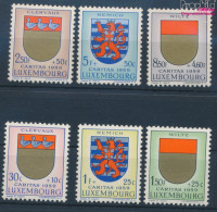 Luxemburg 612-617 (kompl.Ausg.) Postfrisch 1959 Luxemburger Wappen (10362753 - Nuovi