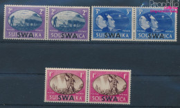 Namibia - Südwestafrika 246-251 Waagerechte Paare (kompl.Ausg.) Postfrisch 1945 Sieg Im 2. Weltkrieg (10364277 - Namibie (1990- ...)