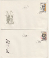 Delcampe - CESKOSLOVENSKO FDC MICHEL 2687/91 Statues - FDC