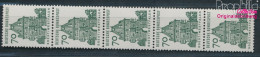 BRD 460R Fünferstreifen Postfrisch 1964 Bauwerke (10348154 - Ungebraucht