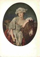 Art - Peinture - Jean Baptiste Greuze - La Laitière - CPM - Voir Scans Recto-Verso - Malerei & Gemälde