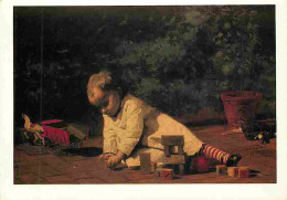 Art - Peinture - Thomas Eakins - Baby At Play - Jouets - CPM - Voir Scans Recto-Verso - Peintures & Tableaux