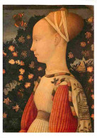 Art - Peinture - Pisanello - Ginevra D'Este - CPM - Voir Scans Recto-Verso - Malerei & Gemälde