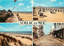 33 - Soulac Sur Mer - Multivues - Scènes De Plage - CPM - Voir Scans Recto-Verso - Soulac-sur-Mer