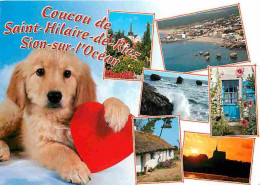 Animaux - Chiens - St Hilaire De Riez - Sion Sur L'Océan - Multivues - CPM - Voir Scans Recto-Verso - Perros