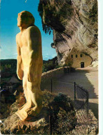 24 - Les Eyzies - Statue De L'homme De Néanderthal - CPM - Voir Scans Recto-Verso - Les Eyzies