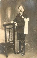 Carte Photo - Portrait - Enfant - CPA - Voir Scans Recto-Verso - Photographs